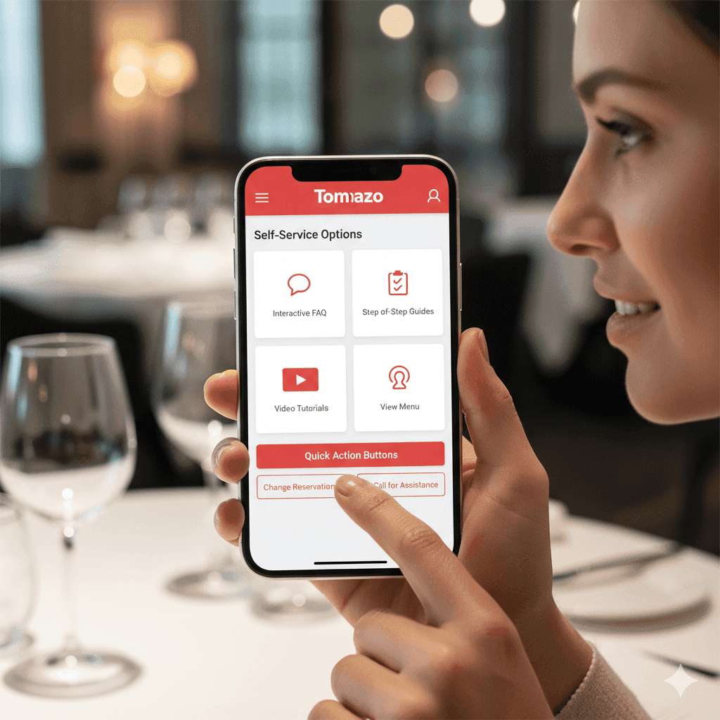Self-Service Options Interface